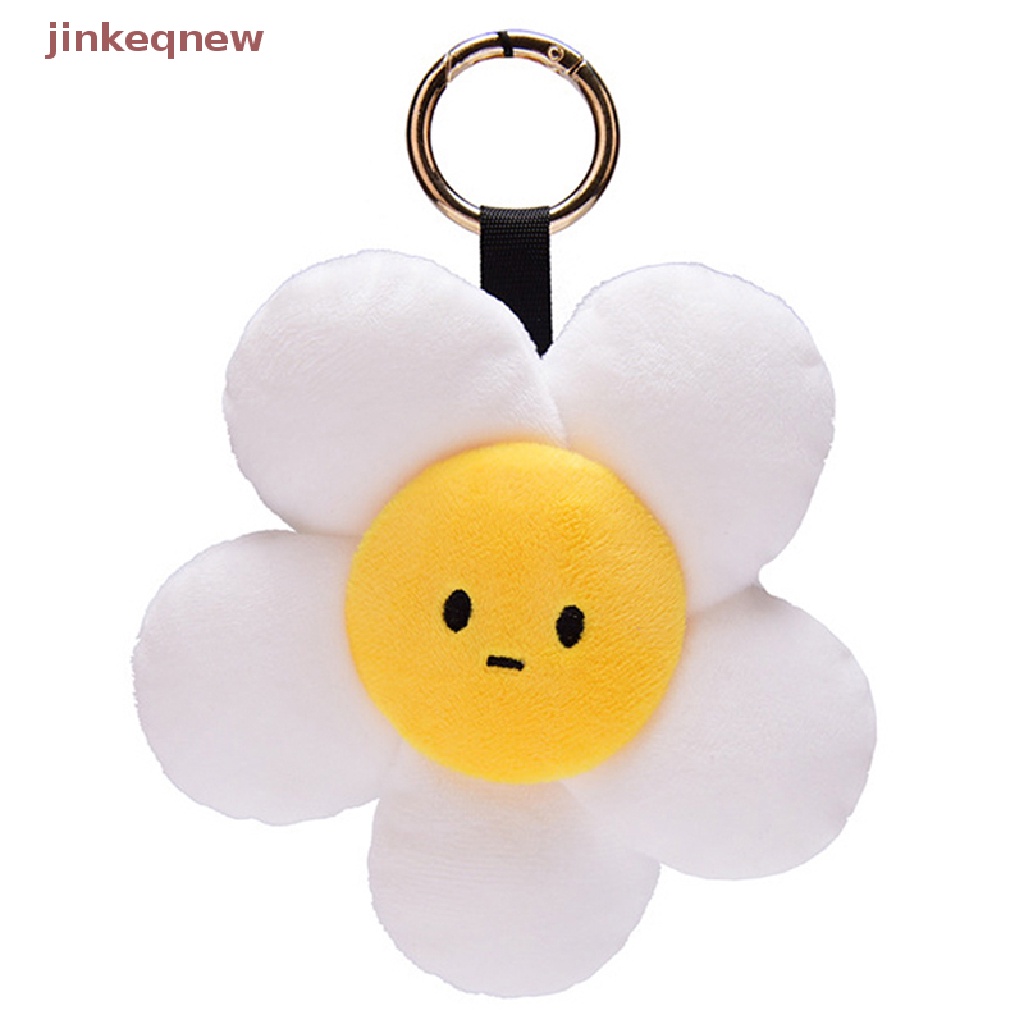 ภาพหน้าปกสินค้าJKTH Plush Keychains Sun Flower Car Key Chain New Sunflower Keychain Bag Pendant JKK จากร้าน jinkeqnew.th บน Shopee
