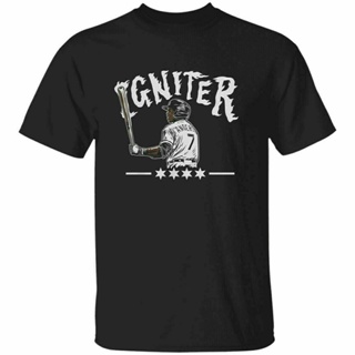 [S-5XL]เสื้อยืด พิมพ์ลาย Igniter Tim Anderson Chicago White Sox 2022 สีดํา