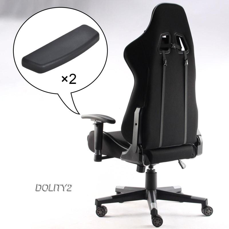 [Dolity2] 2Pcs Office Chair Armrest Pad Gaming Chair Armrest Pads for