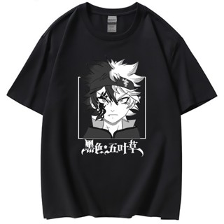 Black Clover Asta Japanese Anime T-Shirts Men Harajuku  T Shirts Short Sleeve Tees Summer Tops_03