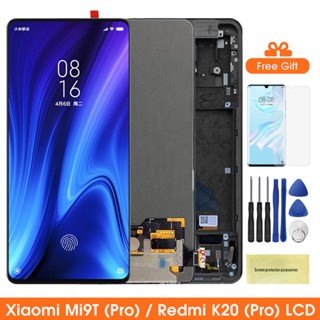 หน้าจอสัมผัสดิจิทัล Lcd พร้อมกรอบ แบบเปลี่ยน สําหรับ Redmi K20 K20 Pro Xiaomi Mi 9T 9T Pro