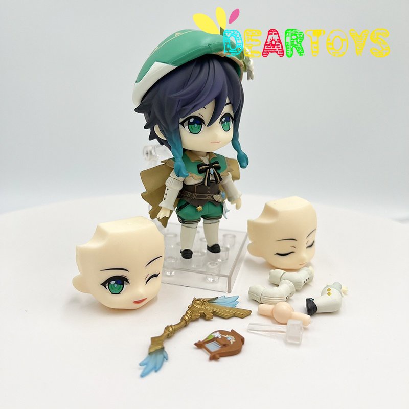 ฟิกเกอร์-pvc-อนิเมะ-genshin-impact-nendoroid-1795-venti-1718-genshin-impact-traveler-lumin-aether-ขนาด-10-ซม