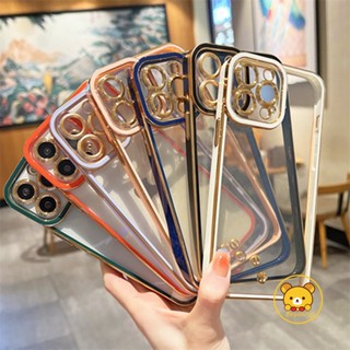 เคสโทรศัพท์มือถือแบบนิ่ม TPU กันกระแทก กันรอยกล้อง หรูหรา สําหรับ Samsung Galaxy A73 A52 A52S A33 5G A23 A32 A22 4G 5G M32 M22 M32 5G F42