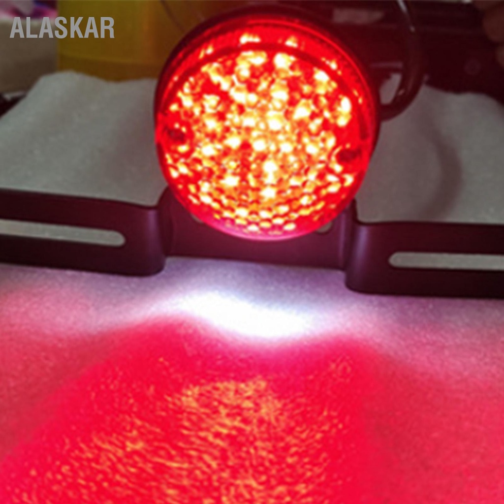 alaskar-ไฟท้ายรถจักรยานยนต์พร้อมที่ใส่ป้ายทะเบียนกันน้ำ-super-bright-universal-สำหรับการปรับเปลี่ยนรถมอเตอร์ไซด์