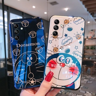2023 New Casing เคส Samsung Galaxy A54 A34 A24 A14 LTE 4G 5G Phone Case Cartoon Blu-ray Doraemon with Stand Case Anti-fall Soft Case เคสโทรศัพท