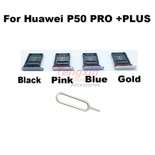 ใหม่ อะแดปเตอร์ซ็อกเก็ตเชื่อมต่อซิมการ์ด แบบเปลี่ยน สําหรับ Huawei P50 PRO Plus