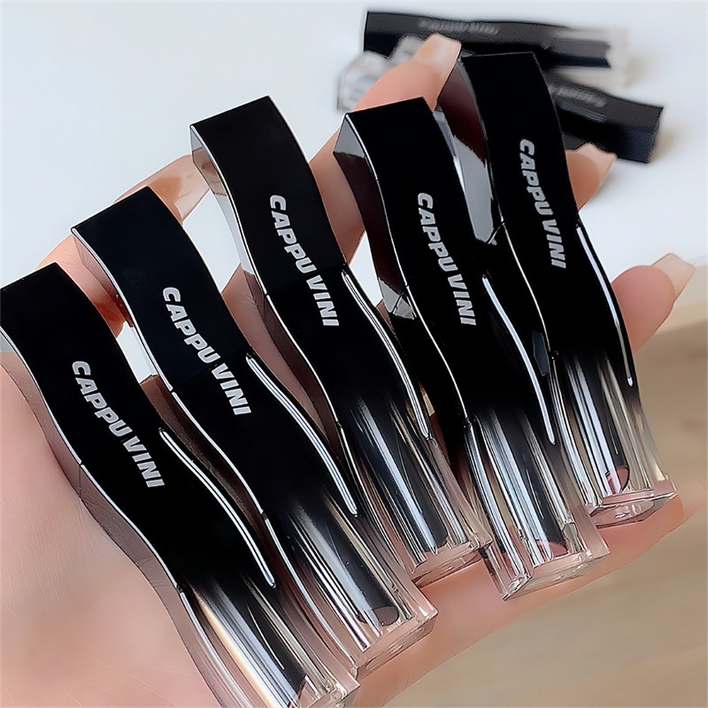 julystar-cappuvini-small-black-tube-solid-lip-glaze-moisturizing-high-color-value-to-enhancement-student-mouth-red-lip-makeup-cosmetics