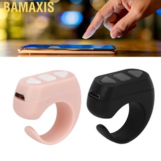 (READY STOCK) Bamaxis Bluetooth Remote Control App Page Turner Phone Ring Novel Watch TV Turn Click Like Selfie Device ZL 03