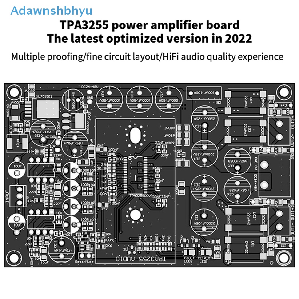 adhyu-tpa3255-บอร์ดขยายเสียงสเตอริโอดิจิทัล-2-0-ช่อง-600w-hifi-300w-2-th