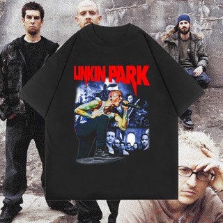 เสื้อยืดแขนสั้นเสื้อยืดผู้ (OVERSIZED) Linkin PARK | เสื้อยืด สไตล์วินเทจ | เสื้อวงดนตรี | เสื้อยืด พิมพ์ลาย Bootleg | T