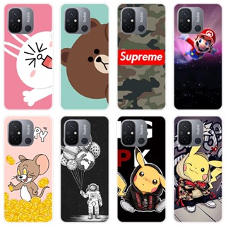 เคสซิลิโคน TPU สำหรับ Xiaomi Redmi 12C 12 C Redmi12C เคส ซิลิโคนนิ่ม หรูหร