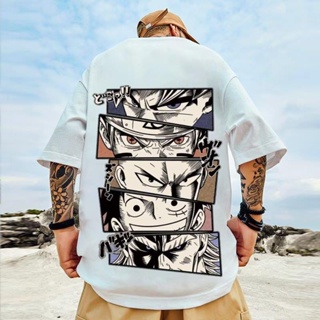 2023 แฟชั่น 👕 เสื้อยืดแขนสั้นสไตล์โกธิคอะนิเมะญี่ปุ่น Jujutsu Kaisen 💖