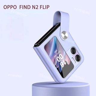 เคสโทรศัพท์มือถือ แบบฝาพับ กันกระแทก พร้อมช่องใส่บัตร สําหรับ Oppo Find N2 Flip N2Flip FindN2Flip