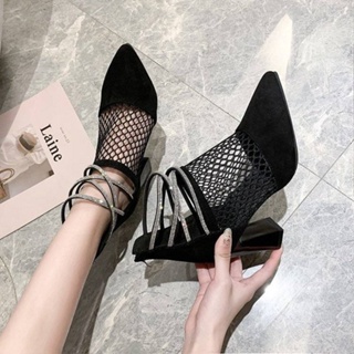 🧸 รองเท้าบูทแบบบางสำหรับผู้หญิง 🎉รองเท้าแฟชั่นผู้หญิง