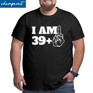 MenS I Am 39+ Forty Funny 40Th Birthday Gift T Shirt 40 Years Old Born In 1981 Tops Big T_03