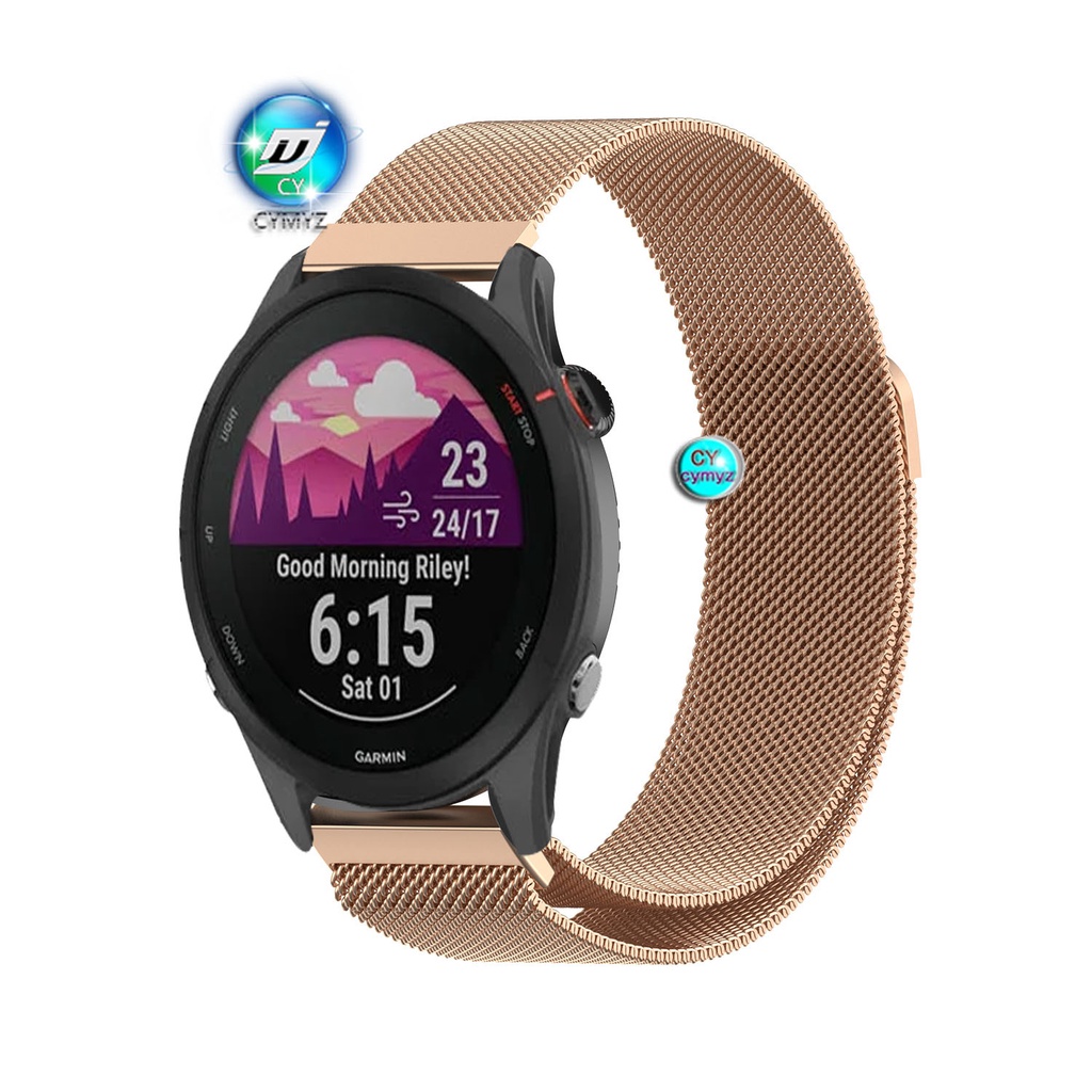 สาย-garmin-forerunner-265-255-music-สาย-สายรัด-สายนาฬิกา-สายโลหะ-garmin-forerunner-55-245-645-music-strap-สาย-นาฬิกาอัฉริยะ-สายรัดข้อมือกีฬา-สาย-garmin-movesport-สายรัด