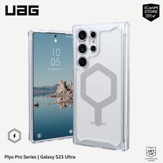 UAG Samsung Galaxy S23 Ultra / Galaxy S23 Plus / Galaxy S23 Case Plyo Magnetic Crystal Casing Rugged Slim Transparent Protective Phone case