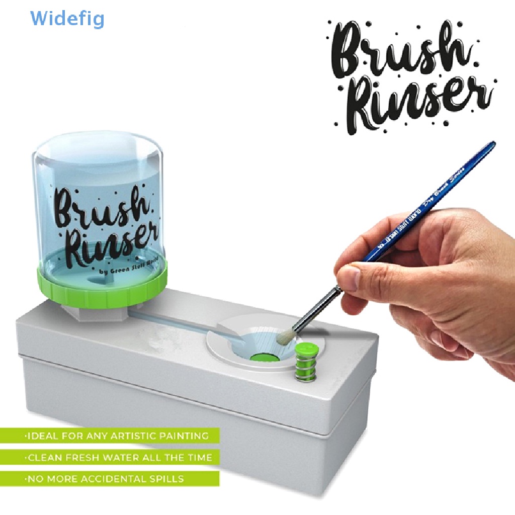 Widefig Brush Rinser Paint Brush Cleaner With Rinse Cup Paint Brush