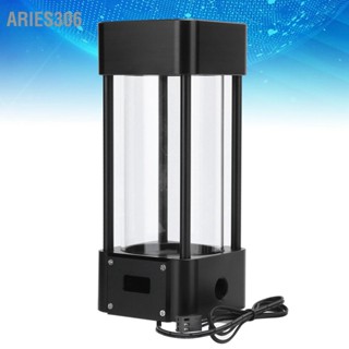 Aries306 แท้งค์น้ำอะคริลิคทรงเหลี่ยม Computer Water-Cooled with LCD Display Temperature 166MM