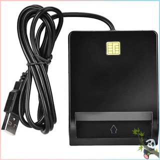 เครื่องอ่านการ์ดรีดเดอร์ Usb Sim Smart Card Reader Bank Card Ic Id Emv Tf Mmc Card Readers Usb-Ccid Iso 7816