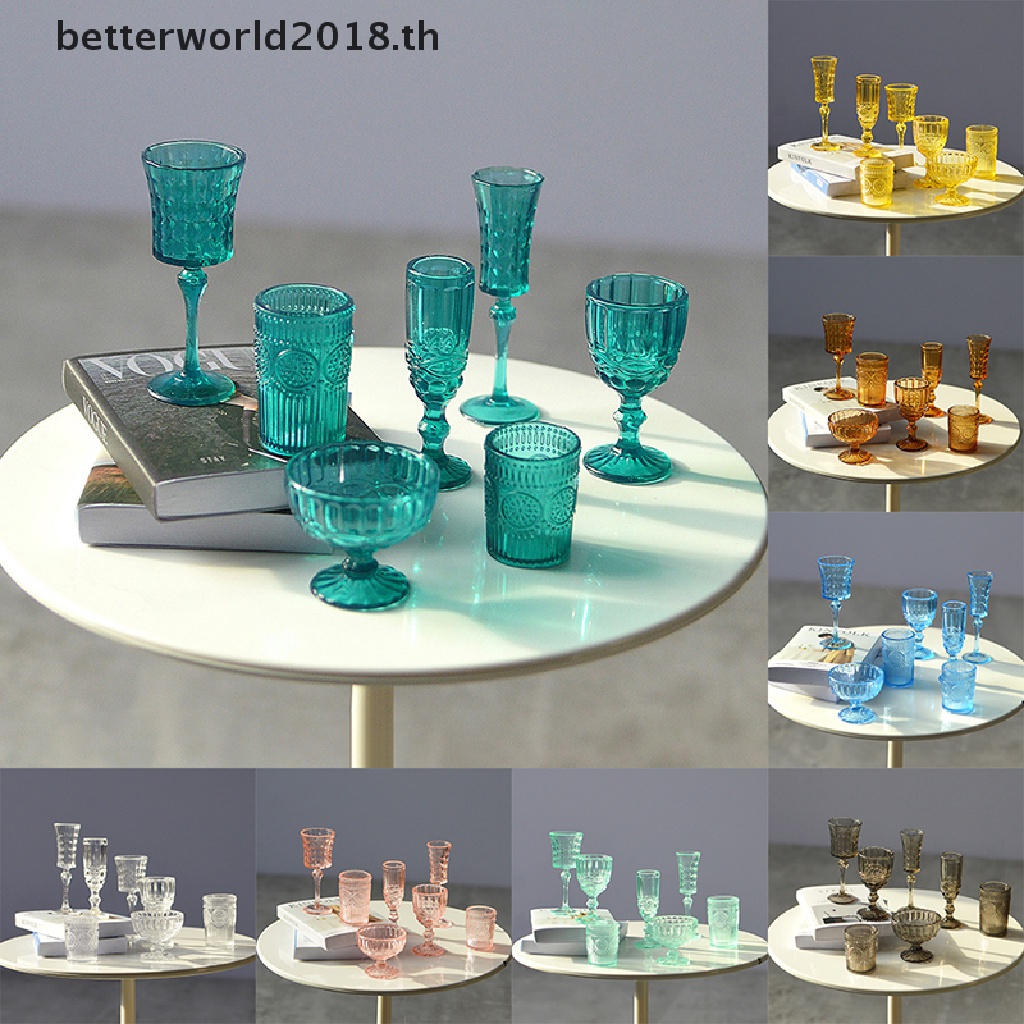 betterworld2018-โมเดลแก้วไวน์-แชมเปญ-แก้วน้ําแกะสลักจิ๋ว-1-6-สําหรับตกแต่งบ้านตุ๊กตา-7-ชิ้น-ต่อชุด-th