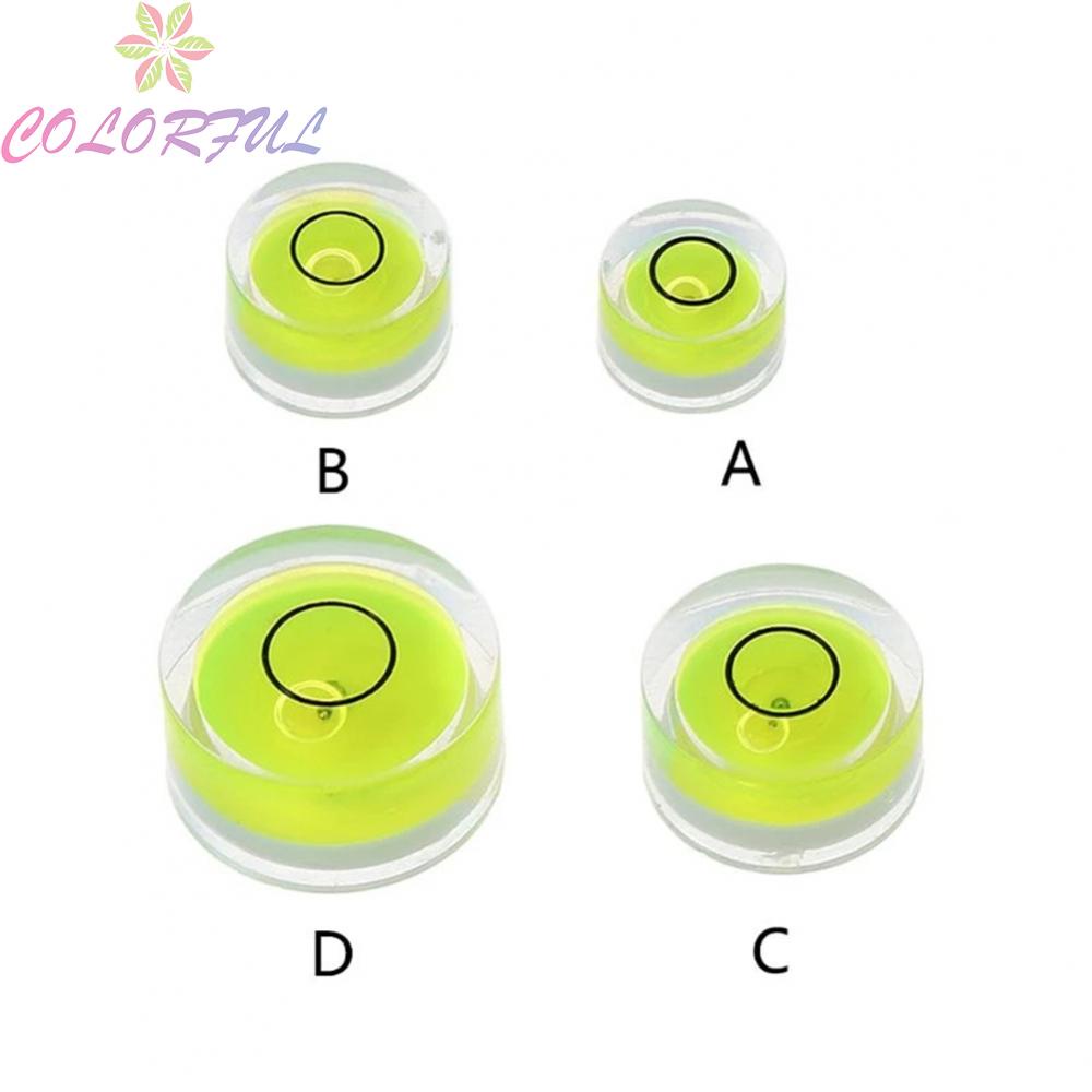 colorful-5pcs-round-bubble-level-mini-spirit-level-bullseye-level-measurement-instrument