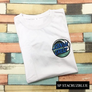 Santa Cruz Blue Logo - Customized Printed T-Shirt Unisex_03