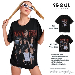 BTS Group OT7 บางตันอัลบั้มหลักฐานพร้อมกองทัพ Tshirt KPop Bootleg เสื้อยืดวินเทจเกาหลีเสื้อยืดว 4s5