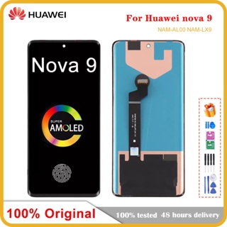 หน้าจอสัมผัสดิจิทัล LCD 6.57 นิ้ว สําหรับ huawei Nova 9 huawei Nova9 huawei NAM-AL00 NAM-LX9