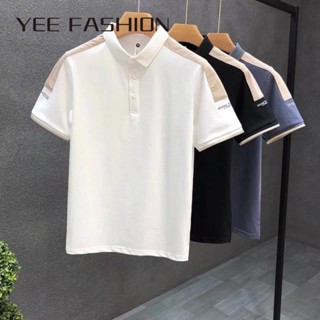 YEE Fashion  เสื้อยืด ผู้ชาย เสื้อเชิ้ตแขนยาวลําลอง ทรงหลวม ขนาดใหญ่ ระบายอากาศได้ดี แฟชั่นฤดูร้อน สําหรับผู้ชาย MQ230306 สวยงาม High quality รุ่นใหม่ Chic C27A01R 37Z230910