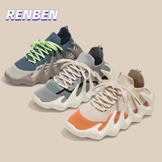 RENBEN Flying shoes รองเท้ามะพร้าวใหม่ของผู้หญิงนักเรียนรองเท้าผ้าใบวิ่งทุกคู่