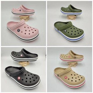 รองเท้าลำลองแฟชั่น สไตล์ Crocs Crocband Clog