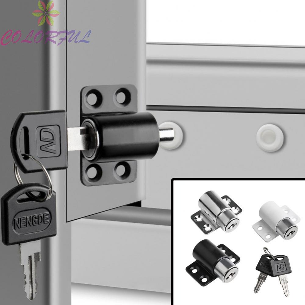 colorful-sliding-door-lock-bolt-patio-white-silver-black-aluminum-alloy-anti-theft