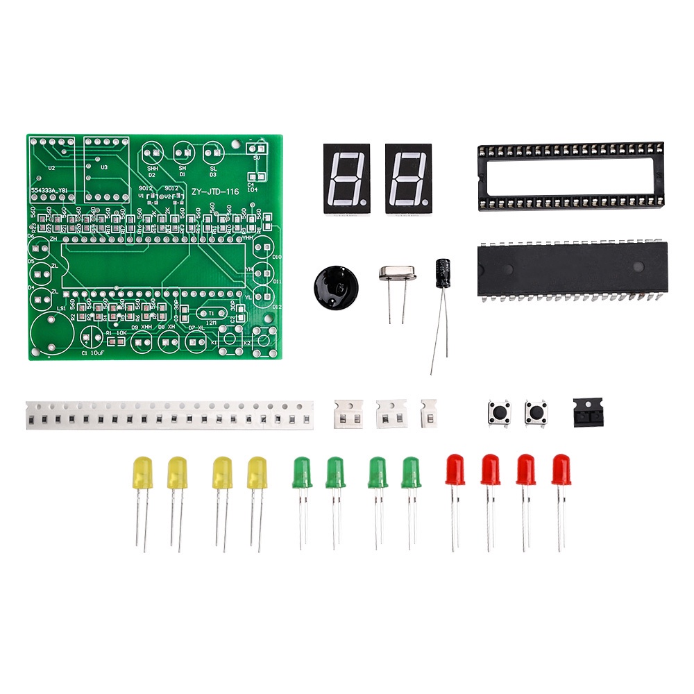 diymore-traffic-light-mini-kit-traffic-light-controller-sequencer-for-student-and-beginner-level-soldering-kit