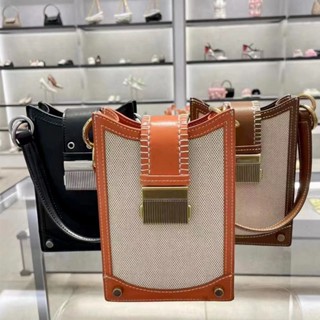 กระเป๋าสะพายไหล่ ใส่โทรศัพท์มือถือได้ แฟชั่นเรโทร สําหรับสตรี Cnk23 70840529