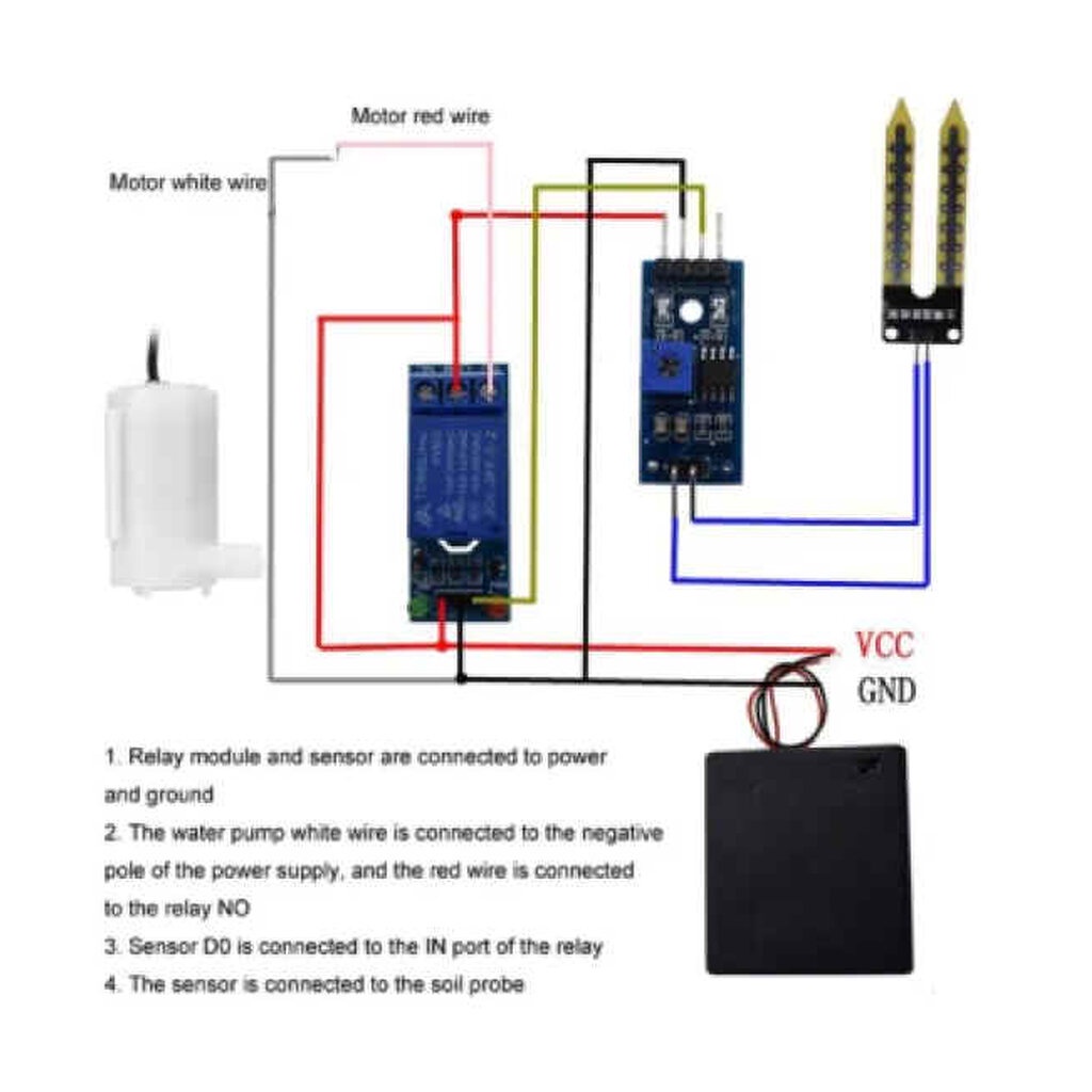 ชุดคิทเครื่องรดน้ำต้นไม้อัตโนมัติ-automatic-watering-pump-diy-set-ไม่ต้องเขียนโปรแกรม