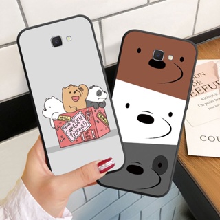 เคสโทรศัพท์มือถือ ซิลิโคนนิ่ม ลายหมีเปลือยสามตัว สําหรับ Samsung Galaxy J2 J5 J7 Prime