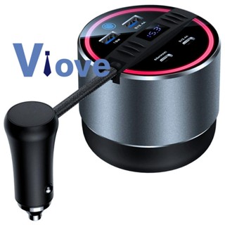 Car Water Cup Phone 65W Quick Intelligent Charger Four Ports Interior for Tesla Model 3 Model Y Accessories