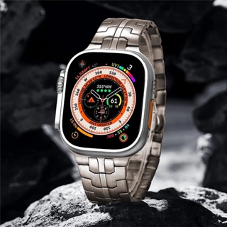 สายนาฬิกาข้อมือสเตนเลส สําหรับ iwatch Ultra Band 49 มม. 45 มม. 44 มม. 42 มม. 38 มม. 40 มม. 41 มม. iwatch 8 7 6 5 4 3 SE