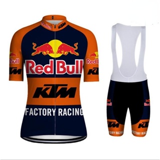 เสื้อกีฬาแขนสั้น ลายทีม KTM สไตล์จักรยานเสือภูเขา 2024 สําหรับผู้ชาย