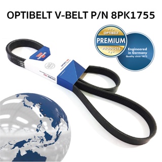 OPTIBELT V-BELT P/N 8PK1755 RBK