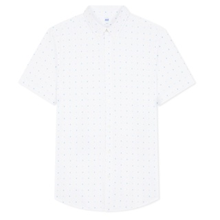 AIIZ (เอ ทู แซด) - เสื้อเชิ้ตแขนสั้นลายพิมพ์กราฟิก  Mens Graphic Printed Short Sleeve Shirts