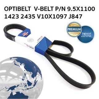 OPTIBELT  V-BELT P/N 9.5X1100 1423 2435 V10X1097 J847