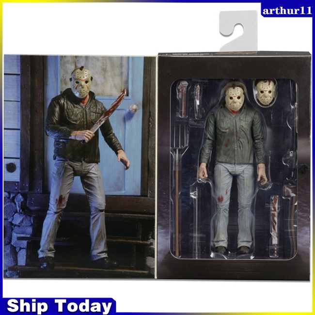 arthur-friday-jason-voorhees-โมเดลฟิกเกอร์ภาพยนตร์-3d-ของเล่น-สําหรับแฟนคลับ-สะสม