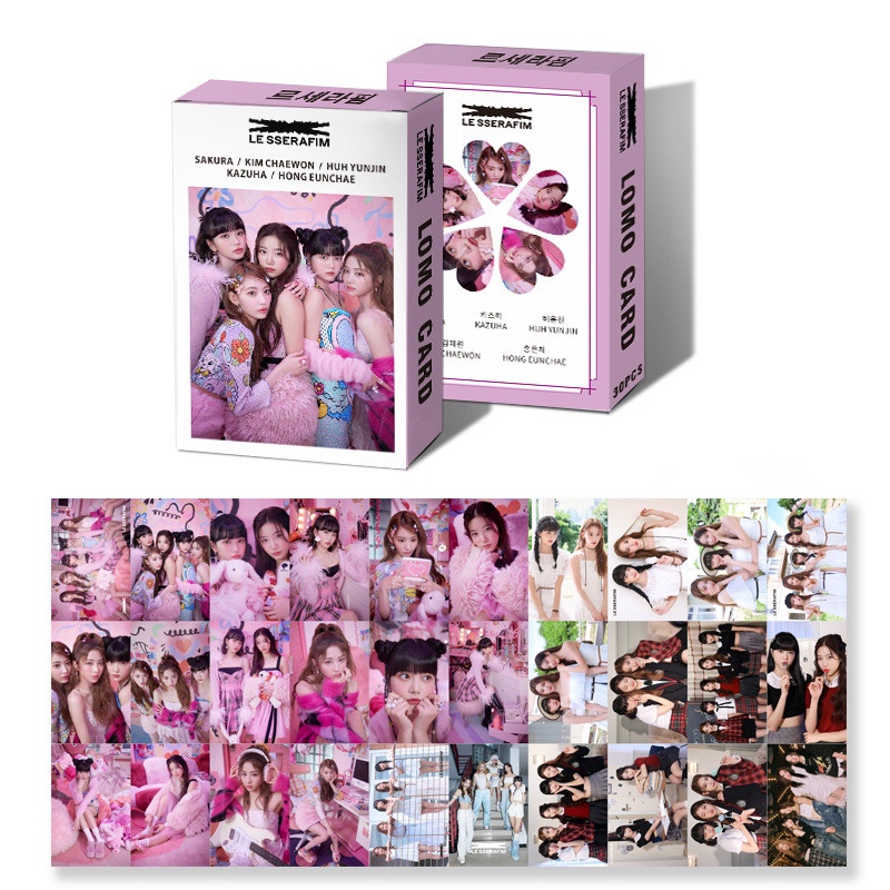 โปสการ์ด-อัลบั้มรูปภาพ-nj-le-seerafim-nj-leseerafim-kpop-จํานวน-30-ชิ้น-ต่อกล่อง