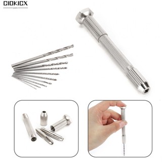 Hand Drill DIY For PCB/Crafts/Jewelry HSS Keyless Chuck Tool 0.8mm-3.0mm