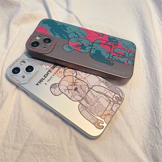 Violent Bear Phone Case For Iphone14promax Apple 12promax Phone Case 11 Soft X7/8Plus Set 13Promax