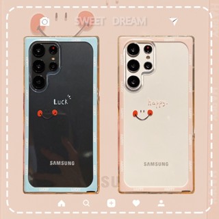 เคสโทรศัพท์มือถือใส ลายหน้ายิ้ม เรียบง่าย สําหรับ AMK Tecno Spark 6 Go Infinix GT 10 Pro smart 7 Hot NOTE Zero 30 5G 2023 vip 30i 20s 20 12 G96 5 11 11s 10i 10s play nfc 6 plus HL