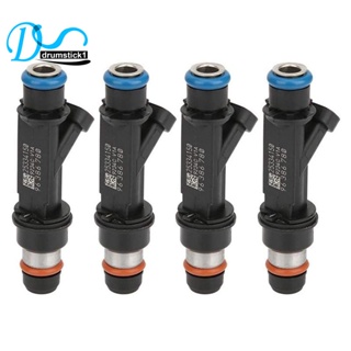 【High quality】4Pcs/Set Fuel Injector for Chevrolet-Aveo 1.6L L4 Pontiac Wave 96386780 25334150 FJ720 4G1889 Car Accessories