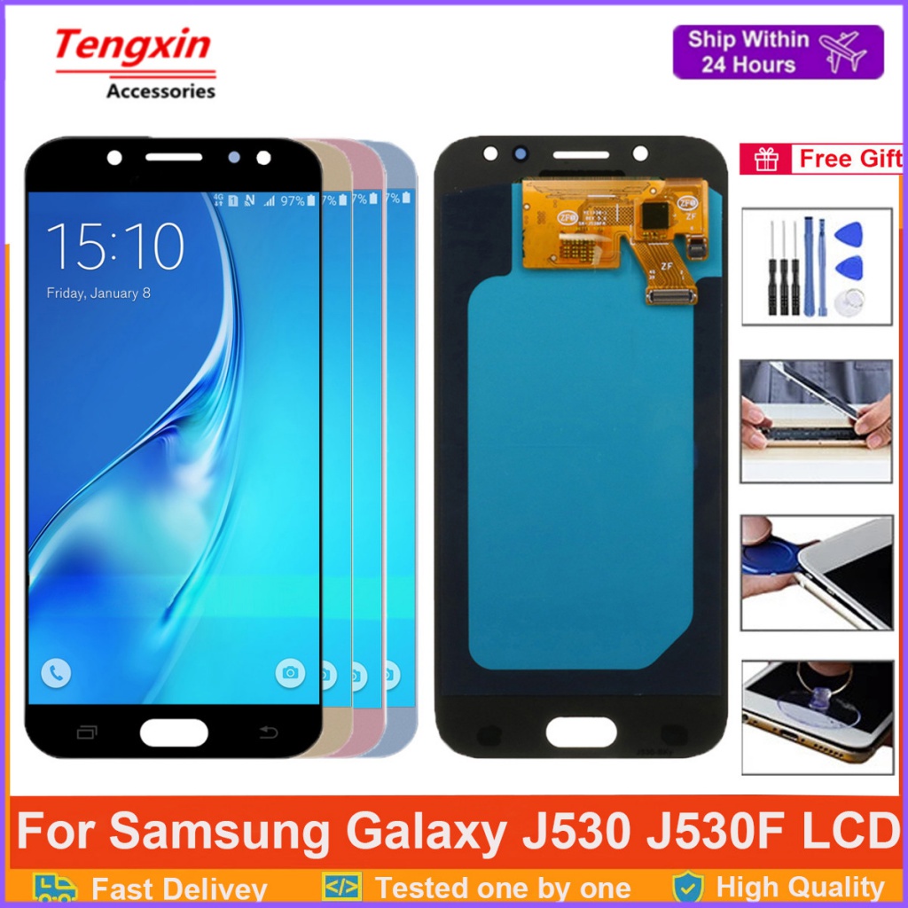 หน้าจอแสดงผล-amoled-5-2-นิ้ว-j530-พร้อมหน้าจอสัมผัสดิจิทัล-lcd-สําหรับ-samsung-galaxy-j5-2017-j530-lcd-sm-j530f-j530fm-j530y